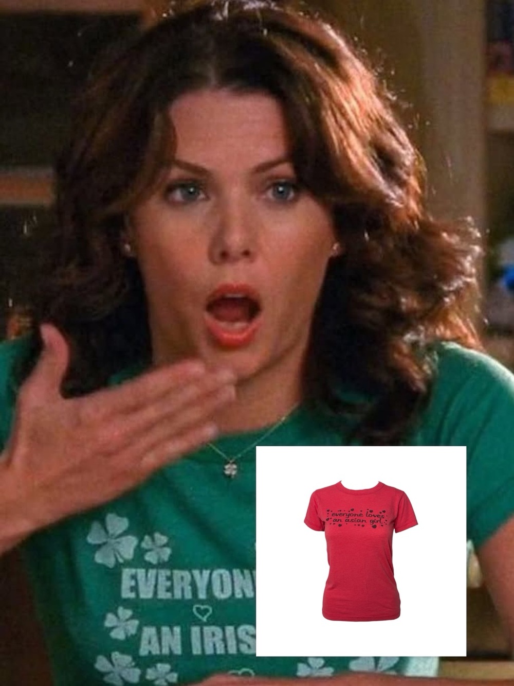 Vintage Everybody Loves An Asian Girl ASO Lorelai Gilmore